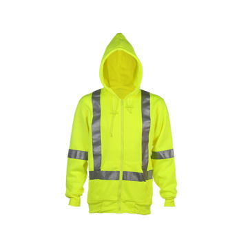 Sweat à capuche en sécurité réfléchissante pour design Hivis